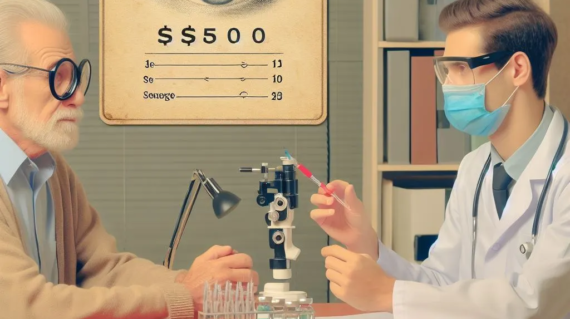 تكلفة حقن العين لعلاج الارتشاح